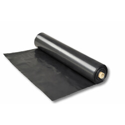 LDPE - Baufolie schwarz 1500 mm 50 m 150 µm