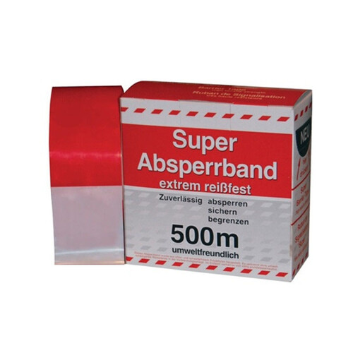 Super Absperrband LDPE 80mm x 500m